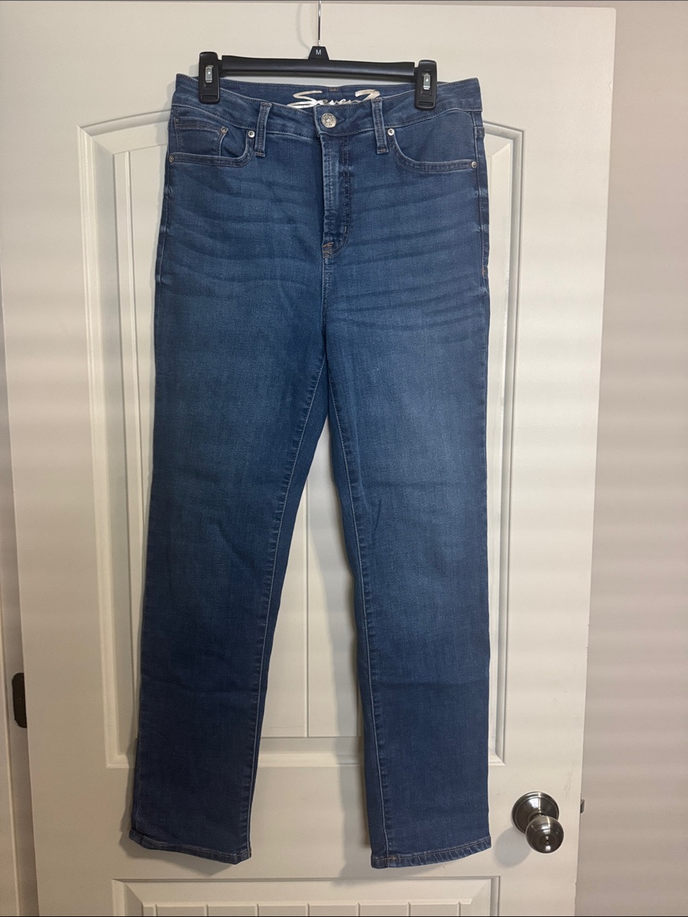 Seven- High waist Vintage Straight Women's Jeans